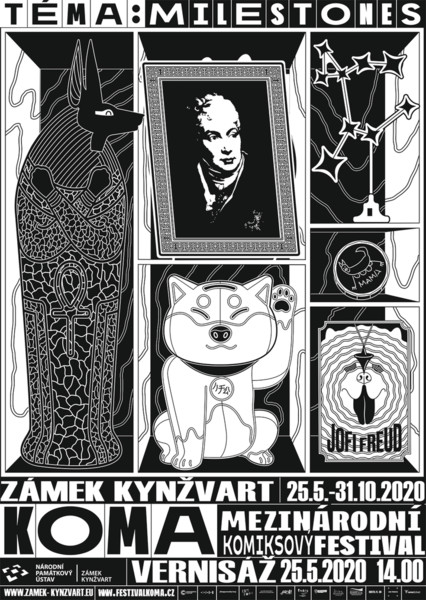 KOMA - mezinárodní komiksový festival na zámku Kynžvart