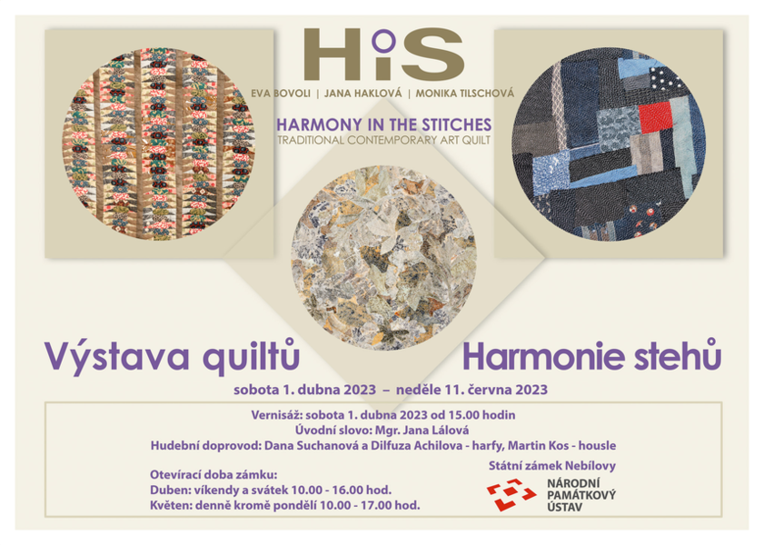 Harmony in the Stitches - Eva Bovoli, Jana Haklová, Monika Tilschová