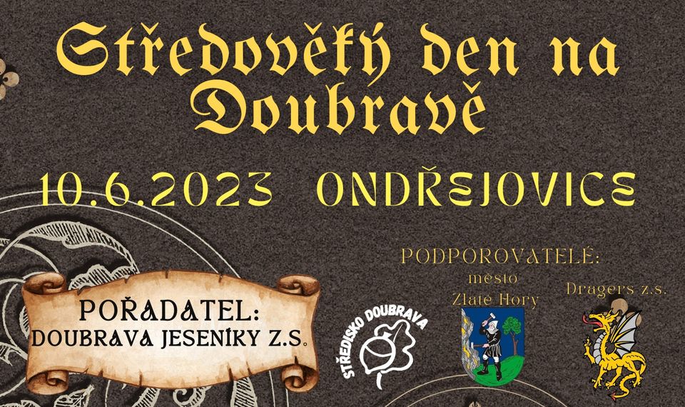 Středověký den na Doubravě a bitva-Krvavý příběh milenců z Katltenštejna