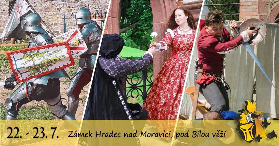Šermířský a taneční víkend na Zámku Hradec nad Moravicí (2023)