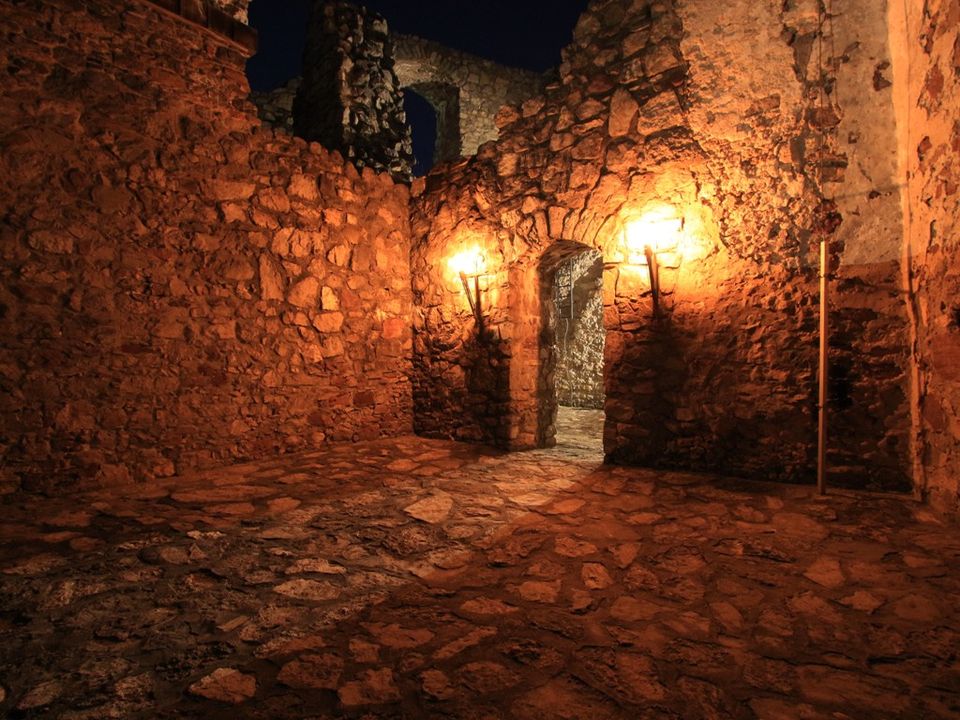 Nočná prehliadka hradu Strečno 