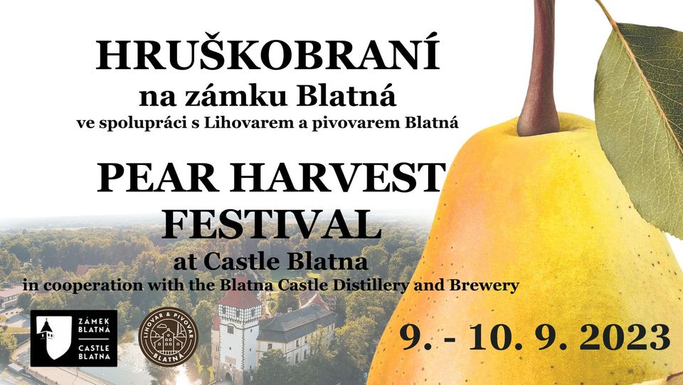 Hruškobraní na zámku Blatná ~ Pear Harvest at Castle Blatna 