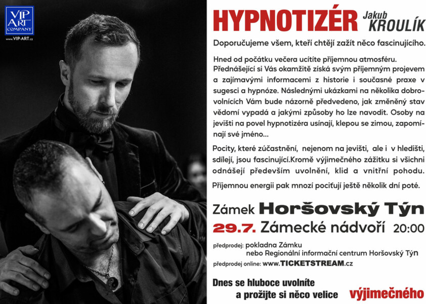 Hypnotizér Jakub Kroulík