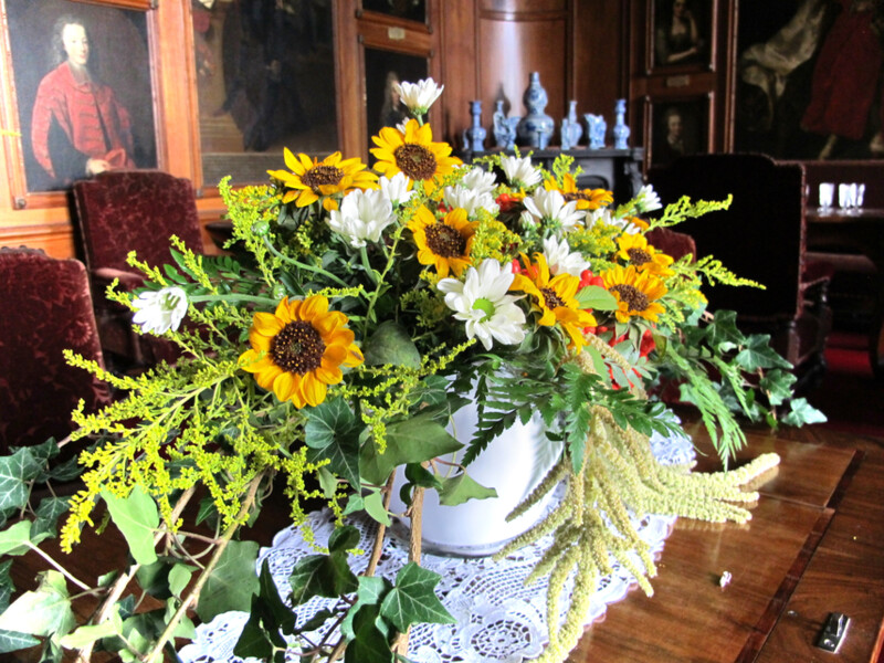 Květinové babí léto na zámku v Rájci nad Svitavou