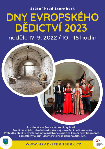Dny evropského dědictví 2023 na hradě Šternberk