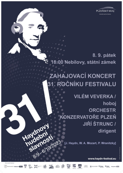 31. Haydnovy hudební slavnosti - zahajovací koncert - Vilém Veverka a Orchestr Konzervatoře Plzeň