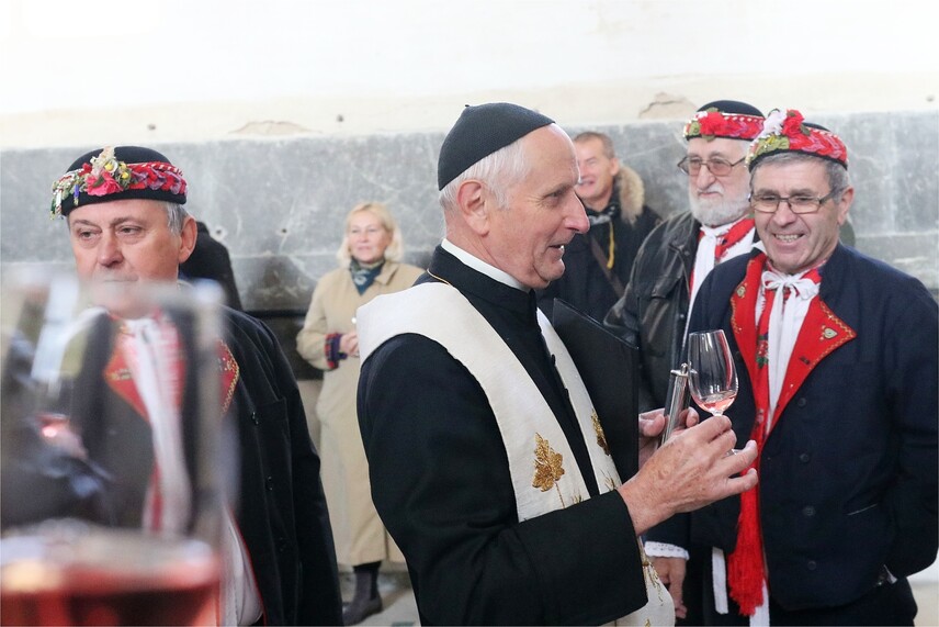 Svěcení vína ve Španělské konírně zámku Valtice