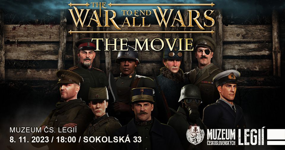 Projekce filmu The War To End All Wars - The Movie (Sabaton & Yarnhub, 2023)