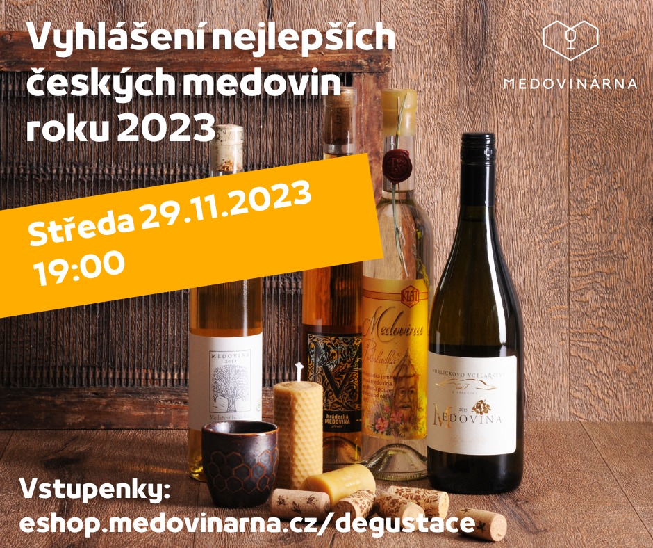 Vyhlášení 10 nejlepších českých medovin roku 2023