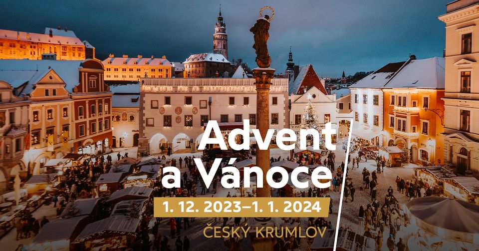 Adventní víkend v Českém Krumlově s otevřením vánočního trhu 
