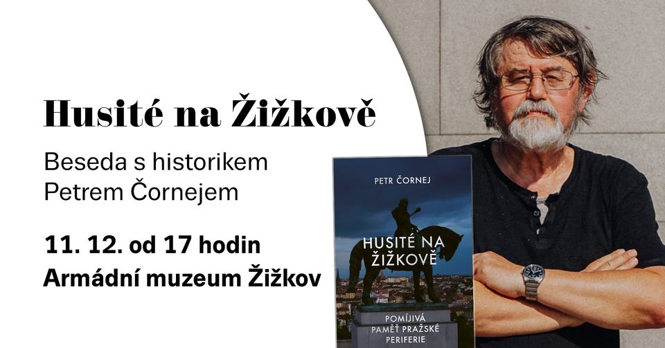 Petr Čornej: Husité na Žižkově / beseda (nejen) o knize