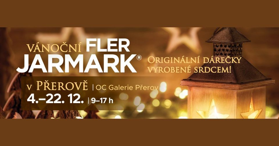 Vánoční Flerjarmark v Přerově 4.-22.12.2023