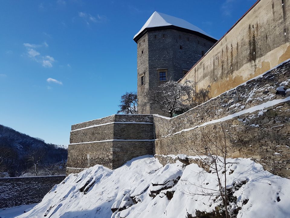 Novoroční procházka hradem Sovincem