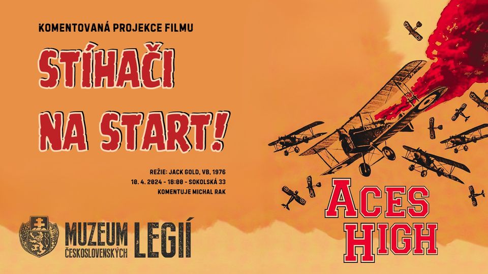 Film Aces High / Stíhači na start! (VB, 1976)