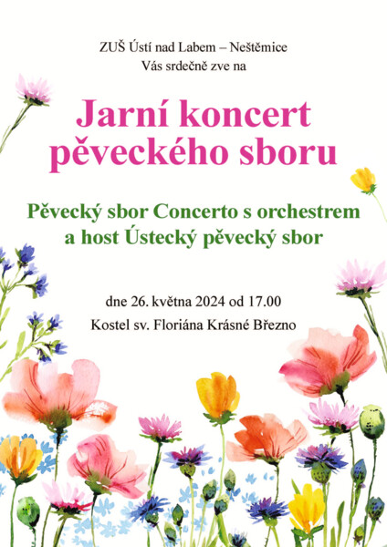 Jarní koncert pěveckého sboru CONCERTO s orchestrem