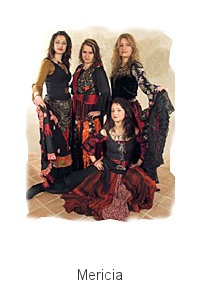 Skupina historického tance - gotické dvorské tance - vesnické a pirátské tance - cikánské tance - orient