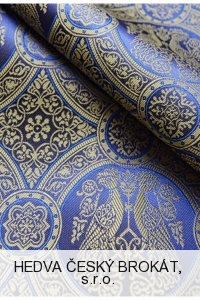 Jsme tradiční český výrobce žakarských tkanin především historických, církevních, krojových a stylových brokátů a kravatových tkanin.