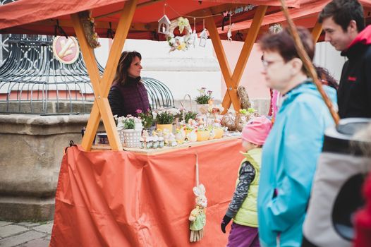 Jarní trh v broumovském klášteře