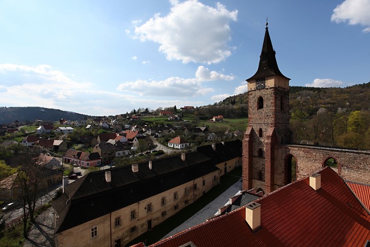 Sázavský klášter - Kam se běžně nechodí aneb Klášter z ptačí perspektivy