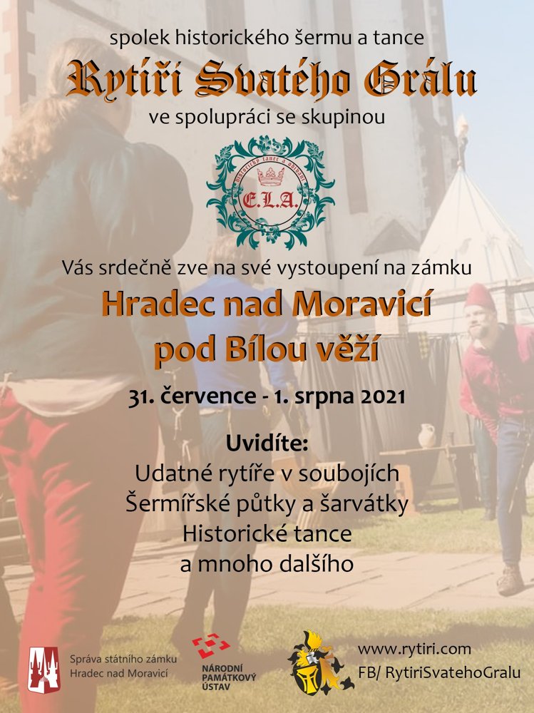 Šermířský a taneční víkend v Hradci nad Moravicí