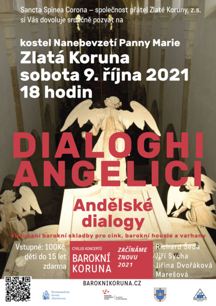 Dialoghi angelici (Andělské dialogy): koncert v kostele Nanebevzetí Panny Marie ve Zlaté Koruně