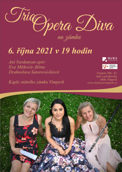 Trio Opera Diva na vimperském zámku