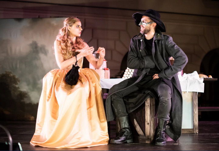 Cyrano z Bergeracu - divadelní představení na Kunětické hoře - 
