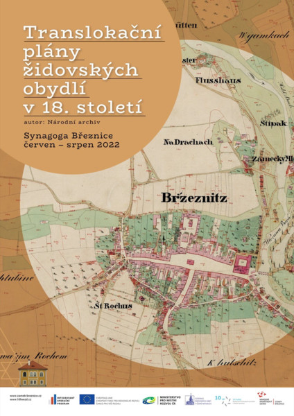 Výstava v synagoze Březnice – Translokační plány židovských obydlí v 18. st.