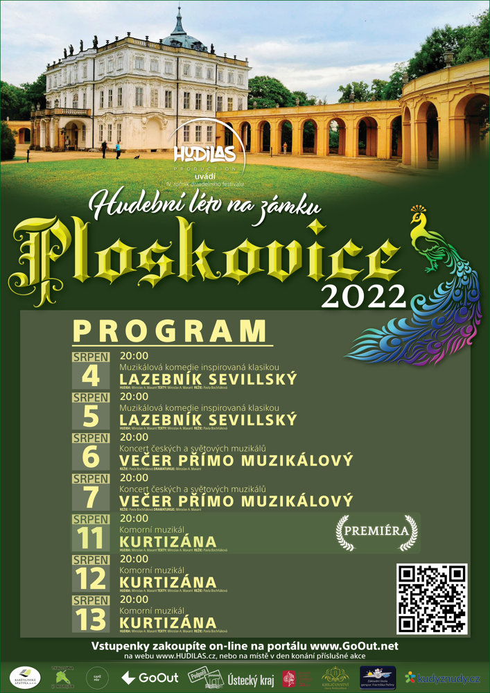Hudební léto na zámku v Ploskovicích - Večer přímo muzikálový