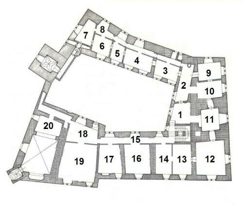 II. Soukromá apartmá (výběrový okruh)