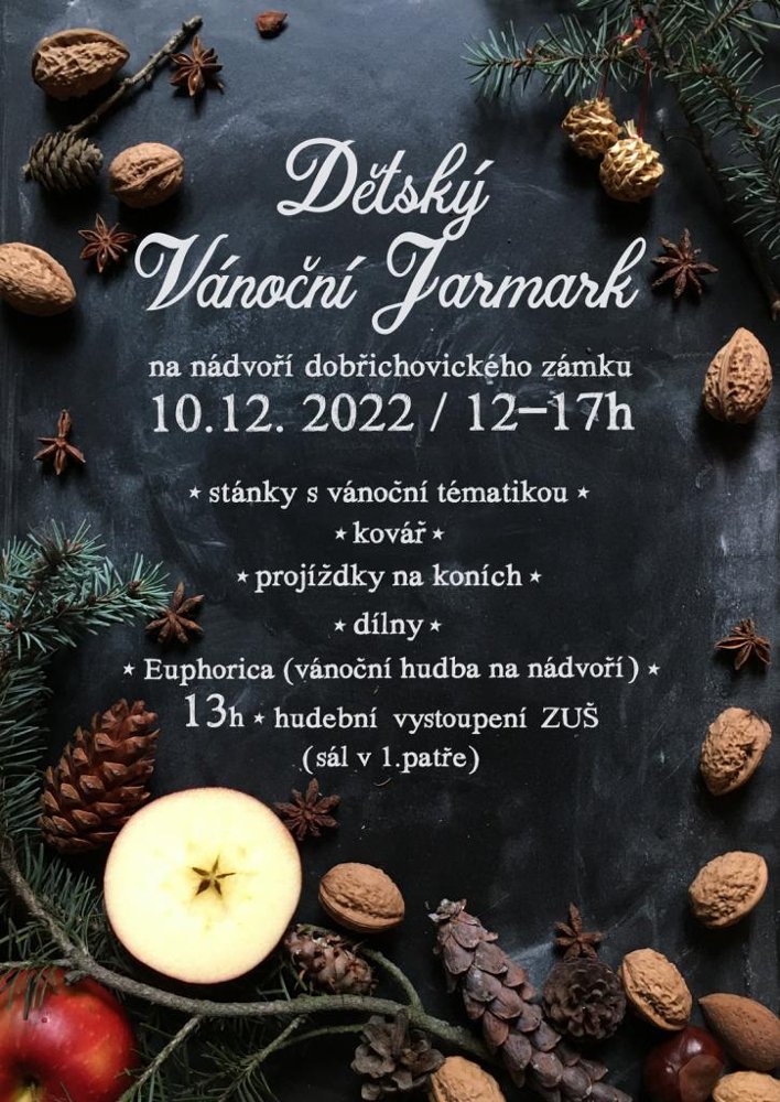 Dětský vánoční jarmark v Dobřichovicích - Dětský vánoční jarmark v Dobřichovicích