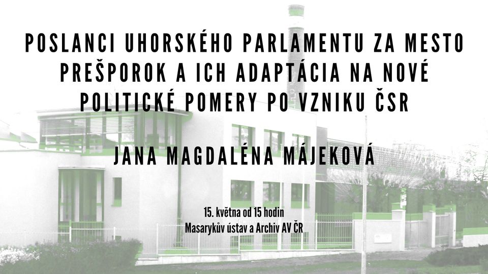 Jana Magdaléna Májeková: Poslanci uhorského parlamentu za mesto Prešporok...