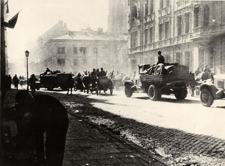 Olomouc osvobozená, květen 1945
