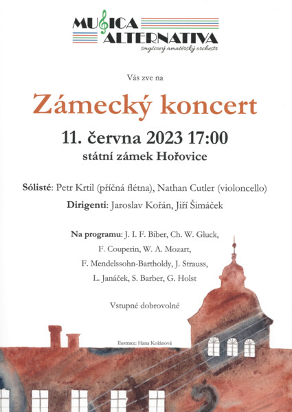 Zámecký koncert zámek Hořovice