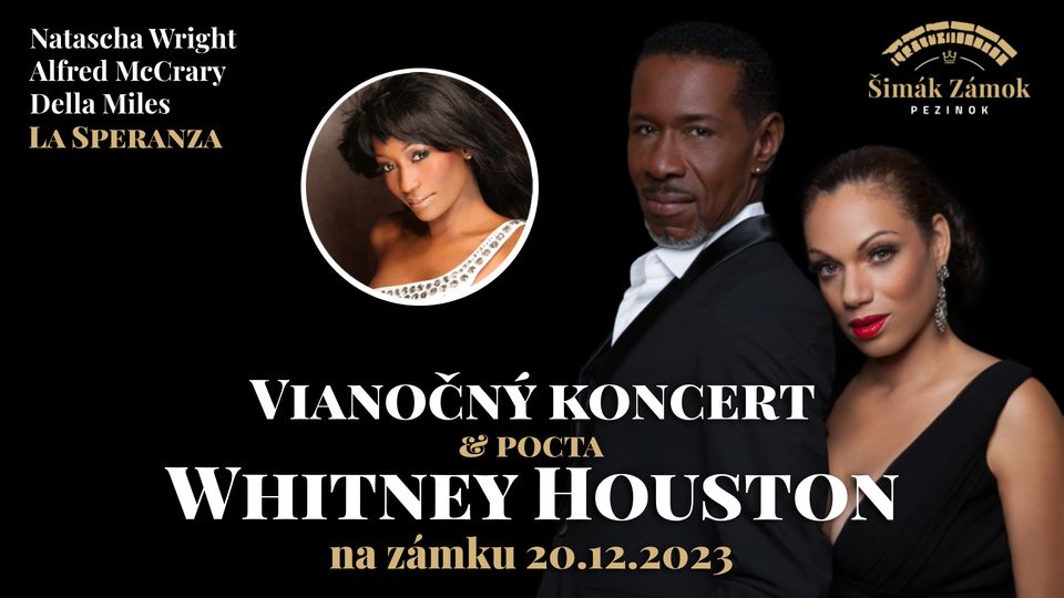 Vianočný koncert & pocta Whitney Houston na zámku