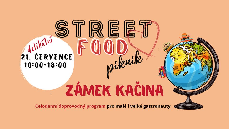 Dobré jídlo Světa Street food piknik zámek Kačina