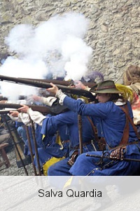 Skupina historického šermu a střelby. Zabývá se obdobým třicetileté války. Skupina je součástí elitního švédského Altblau regimentu.