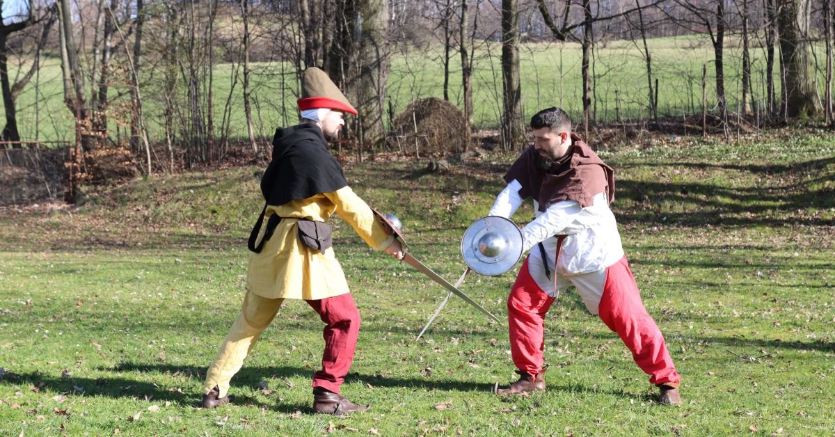 Skupina Arma ferre - evropská bojová umění - Seminář: meč a pukléř